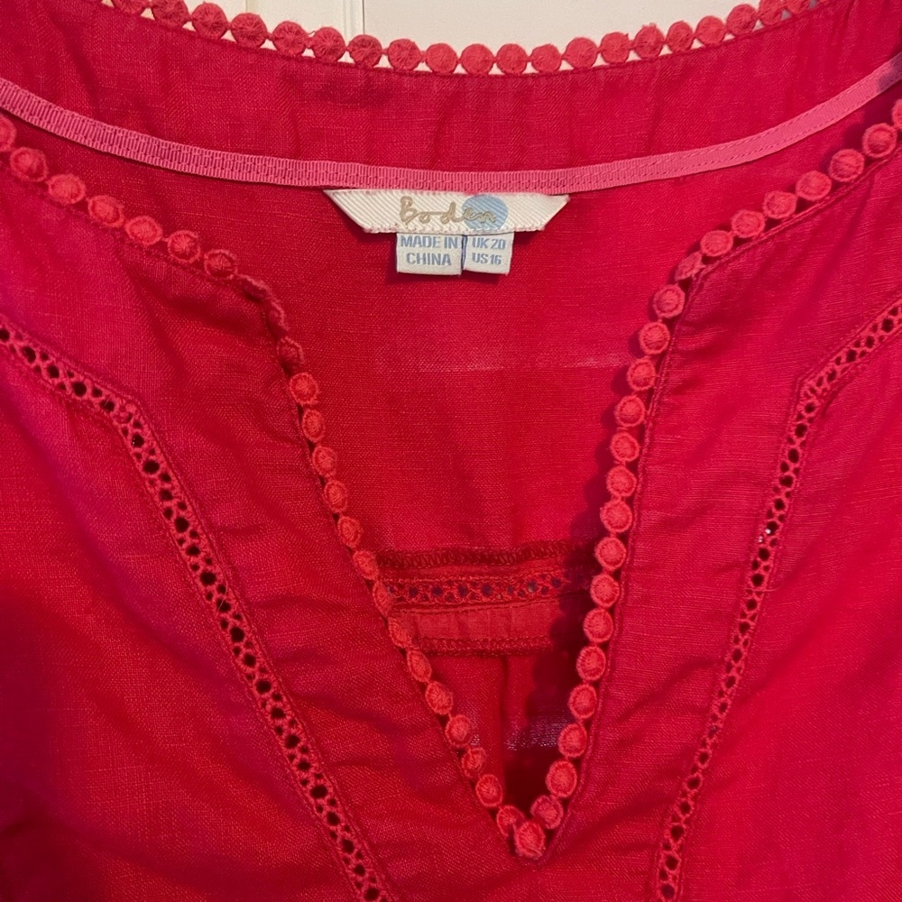 Boden pink blouse - Picture 6 of 12